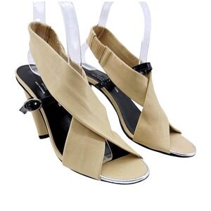 Tan Criss Cross Robert Clergerie Sandals - Size 8.5